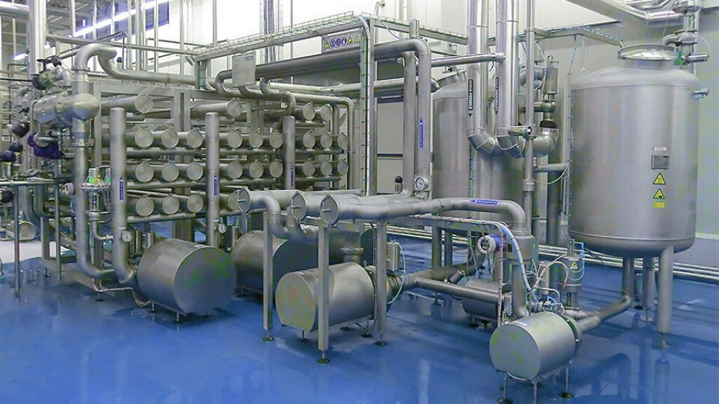ALPMA ultrafiltration (UF) system for the production of milk protein concentrate (MPC) from milk or whey using membrane filtration.