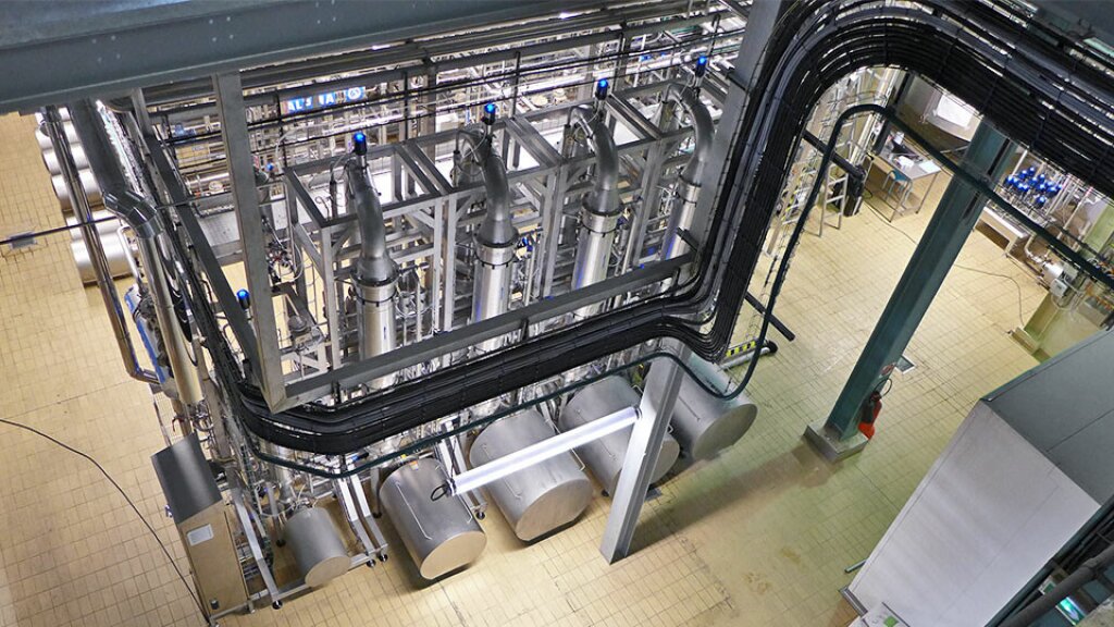 ALPMA combined systems: MF/MF/UF/RO/RO-polisher for milk fractionation – production of MicCC, WPC, LC 20, and polisher water.